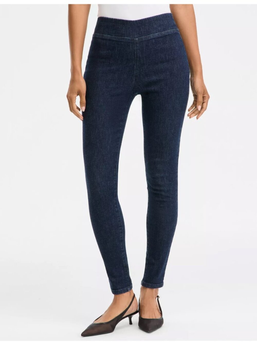 I.N.C. International Concepts Women's High-Rise Pull-On Skinny Jeans 6